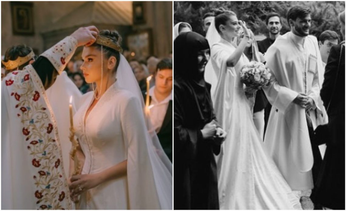 “ნამდვილი ქართული ოჯახი” – ნიცა და ხვიჩა ქორწილის აქამდე უცნობ კადრებს აქვეყნებენ