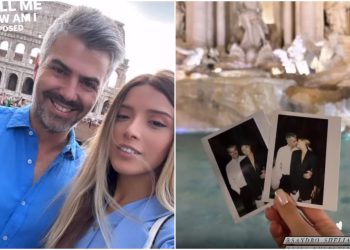 🎥 სანდრო შელია რჩეულთან ერთად იტალიაში მოგზაურებს – ნახეთ კადრები