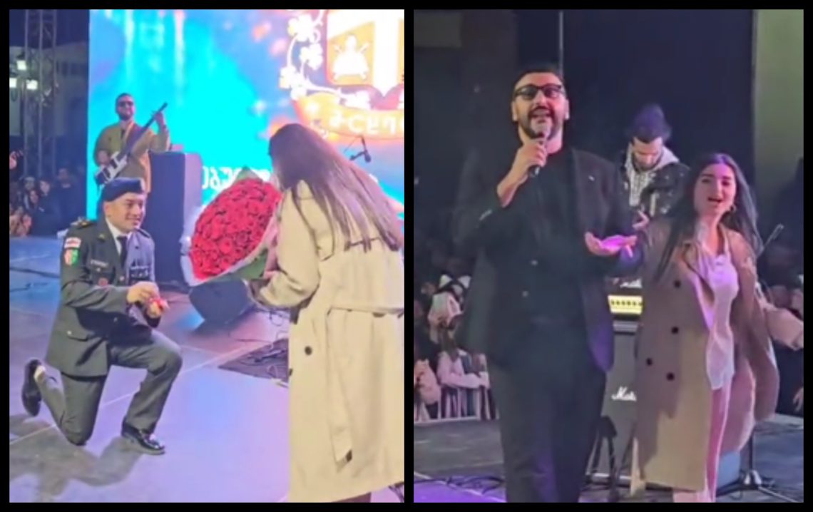 🎥 ხელის თხოვნა, ანრის სოლო კონცერტზე მცხეთაში – ნახეთ, დაუვიწყარი კადრები