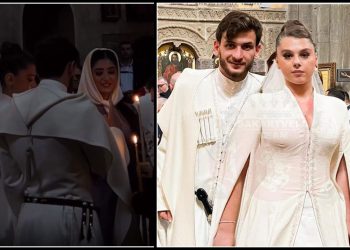 📷 ნახეთ, როგორ გამოიყურებოდნენ ხვიჩა კვარაცხელიას მშობლები შვილის ქორწილში