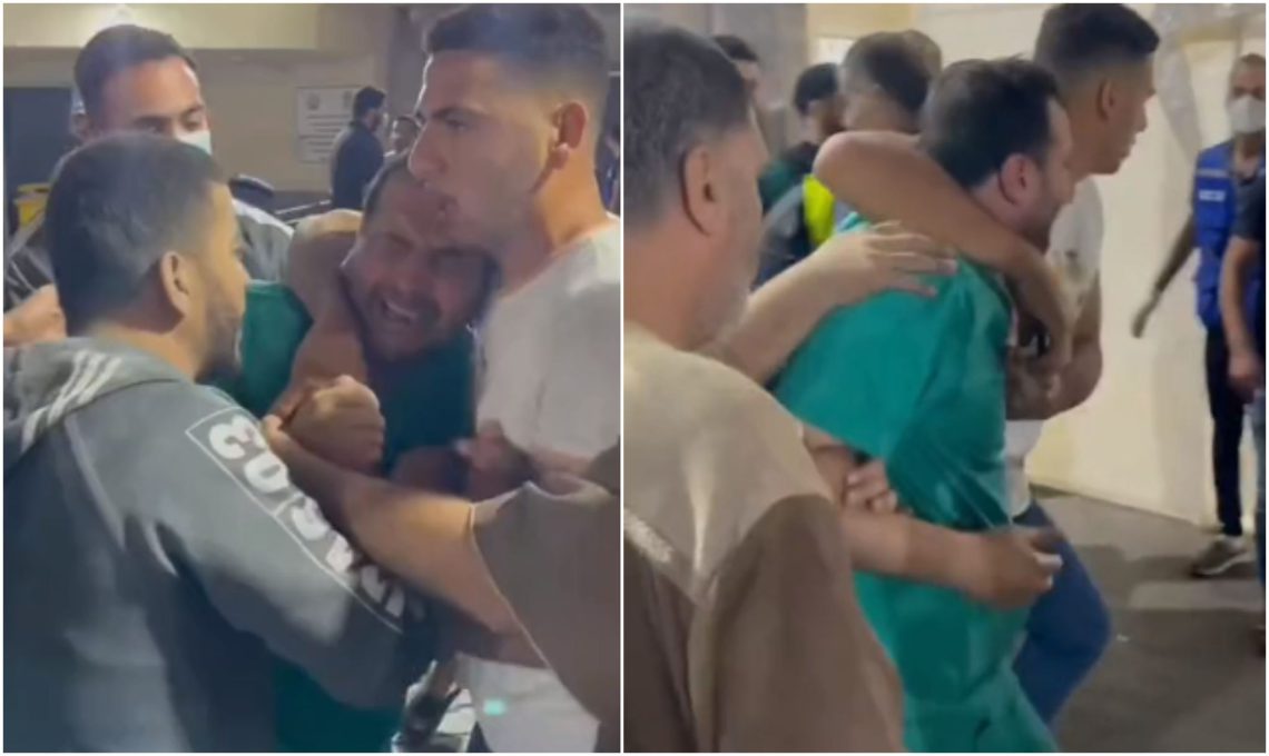 🎥 “ექიმი საავადმყოფოში მყოფ პაციენტებს მკურნალობდა, რა დროსაც მისი ძმის და მამის ცხედრებს გადააწყდა” – უმძიმესი კადრები ღაზადან