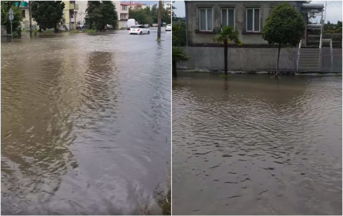 🎥 „რა გვეშველება, ყველაფერი გაგვიფუჭდა“ – სტიქიის შედეგად, ფოთი დაიტბორა