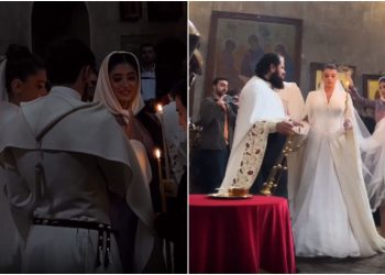 „აიხდინა ყველაზე დიდი ოცნება, დაქორწინდა თავის სიყვარულზე…“ – იტალიური მედია ხვიჩა კვარაცხელიას და ნიცა თავაძის შეუღლებაზე წერს