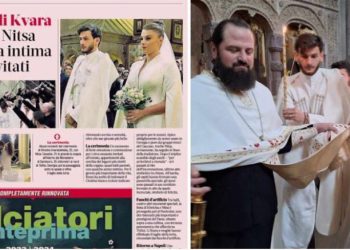 “მისი ყველაზე ლამაზი გოლი”, – “გაძეტა დელო სპორტი” ხვიჩა კვარაცხელიასა და ნიცა თავაძის ქორწილს გამოეხმაურა