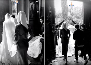 🎥 უახლესი კადრები ხვიჩა კვარაცხელიასა და ნიცა თავაძის ჯვრისწერიდან