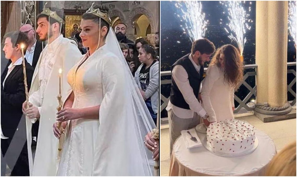 “ნიცას ორივე კაბა და ხვიჩას ჩოხაც ჩვენი შეკერილია ” – როგორ შეიქმნა ხვიჩა კვარაცხელიასა და ნიცა თავაძის საქორწინო სამოსი