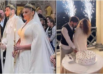 “ნიცას ორივე კაბა და ხვიჩას ჩოხაც ჩვენი შეკერილია ” – როგორ შეიქმნა ხვიჩა კვარაცხელიასა და ნიცა თავაძის საქორწინო სამოსი