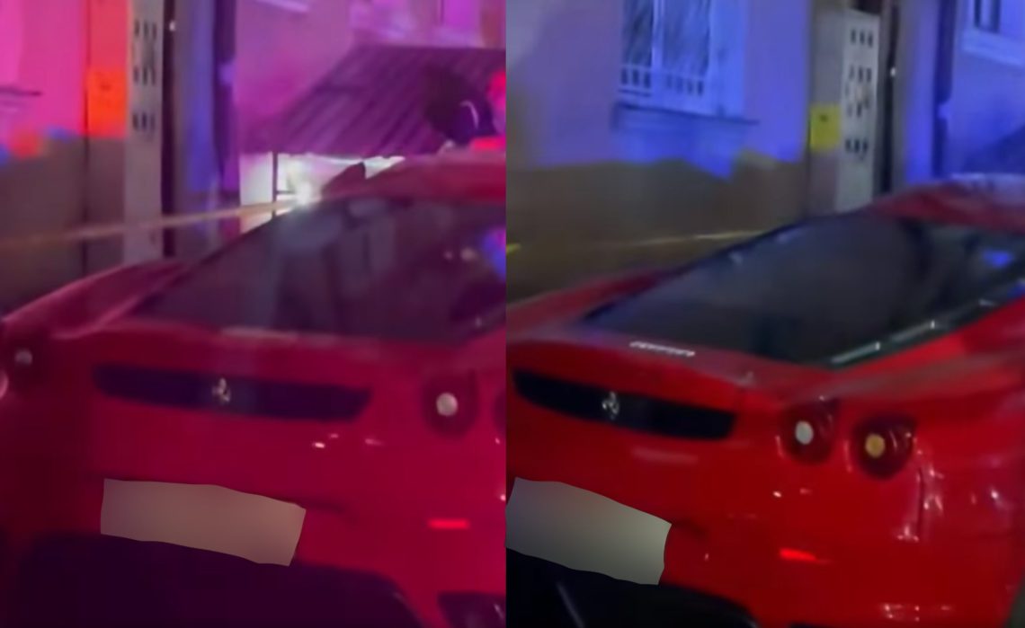 🎥 “დამტვრეულია ფერარი” – ავარია კანდელაკის ქუჩაზე