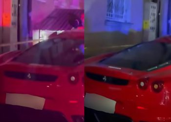 🎥 “დამტვრეულია ფერარი” – ავარია კანდელაკის ქუჩაზე