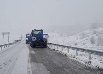 ინტენსიური თოვის გამო ნაქერალას უღელტეხილზე შეზღუდვები მოქმედებს