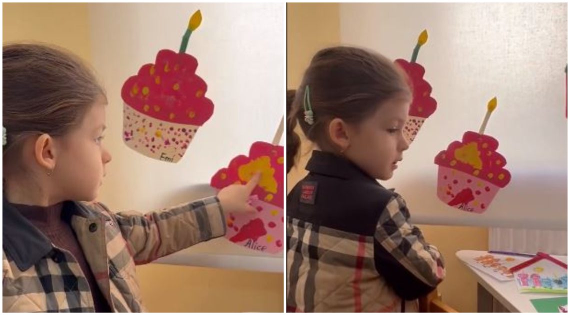 🎥 “მე გავაკეთე, აი” – ბაღში გადაღებული ელის მარიას უსაყვარლესი ვიდეო