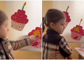 🎥 “მე გავაკეთე, აი” – ბაღში გადაღებული ელის მარიას უსაყვარლესი ვიდეო