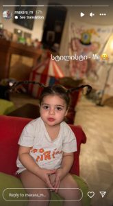 📷„პატარა პეპი, სტილისტი მე“ - გიორგი მახარაძე შვილის ფოტოებს აქვეყნებს