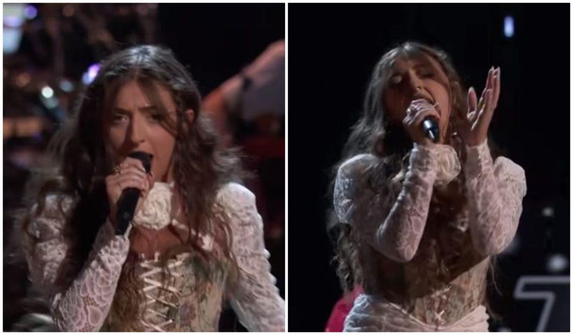 🎥ცეცხლოვანი გამოსვლა და ფეხზე წამომდგარი ჟიური – ნინი ბრეგვაძის მორიგი ფენომენალური გამოსვლა ამერიკულ “ვოისში”