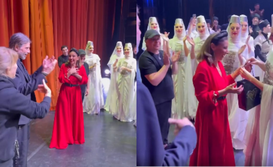 🎥 როგორ მიულოცეს „სუხიშვილების“ მოცეკვავეებმა დაბადების დღე ნინო სუხიშვილს – ემოციური კადრები