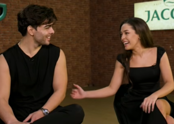 🎥 ნახეთ, როგორ ემზადებოდნენ ნუცა თოფურია და იაკობ ყუფუნია ცეცხლოვანი ცეკვისთვის