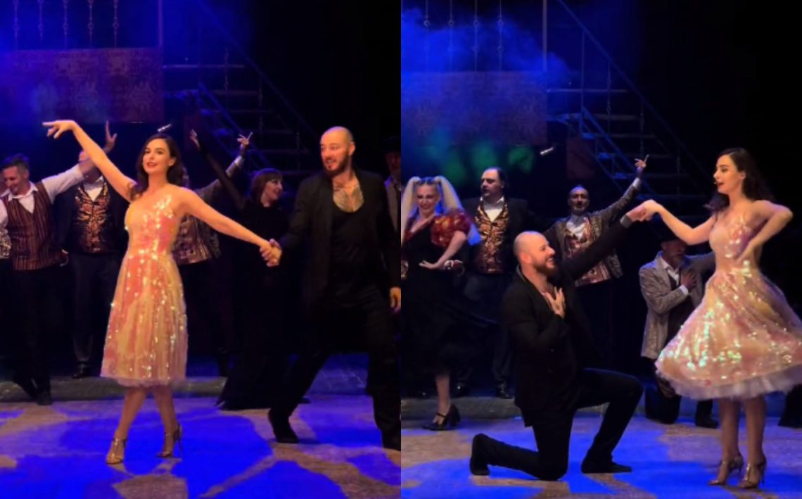 🎥სოფო ნიჟარაძისა და გიორგი ვარდოსანიძის არაჩვეულებრივი ცეკვა სპექტაკლში “შეყრა” – ნახეთ კადრები