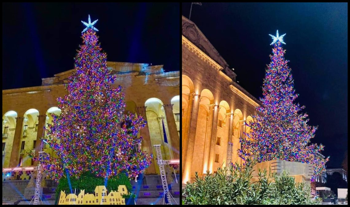 დედაქალაქში მთავარი ნაძვის ხის ანთება 15 დეკემბრისთვის იგეგმება