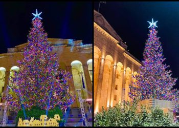 დედაქალაქში მთავარი ნაძვის ხის ანთება 15 დეკემბრისთვის იგეგმება