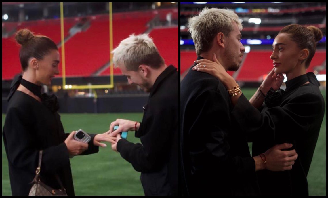 🎥 საქართველოს ნაკრების ფეხბურთელმა საბა ლობჟანიძემ „ჩცდ“-ს მსახიობს სალი კერატიშვილს ხელი სთხოვა – ნახეთ რომანტიკული კადრები