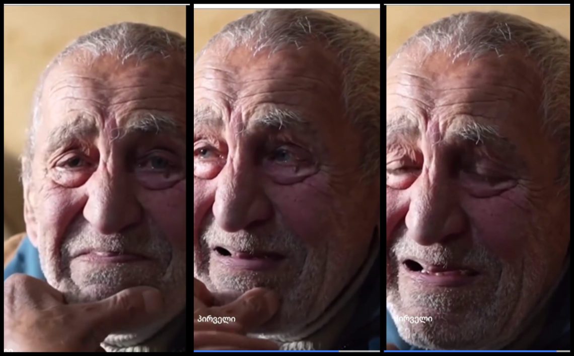 🎥 ბაბუ მოხუცთა თავშესაფრიდან ულოცავს დამდეგ ახალ წელს ოჯახს – ცრემლებს ვერ შეიკავებთ