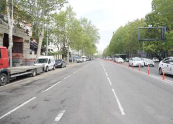 როდის დასრულდება წერეთლის გამზირის რეაბილიტაცია