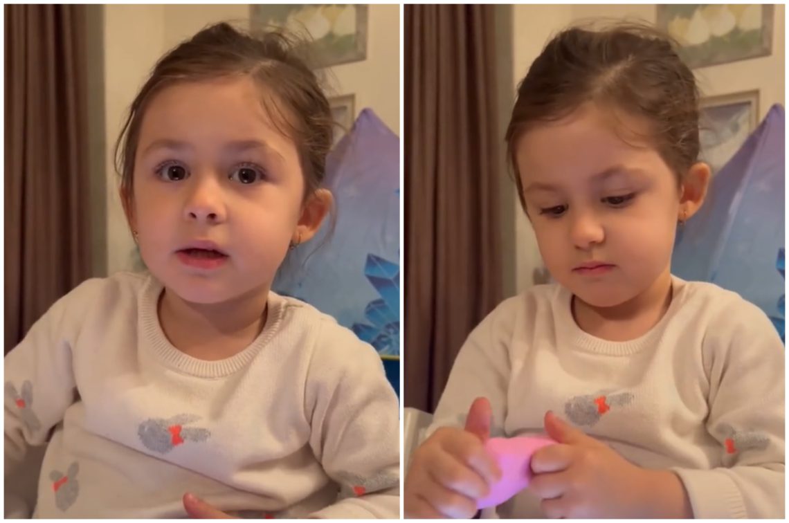 🎥 “ქვეყნის რაღაცები მაქვს, არაფერი მინდა” – ელის მარია, როდესაც ჰკითხეს, თუ რა სურს თოვლის ბაბუასგან