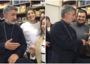 🎥„და თბილისის ყველა ქუჩა შემომატარე…“ – მამა საბა ჭიკაიძე ახალგაზრდებთან ერთად ამღერდა