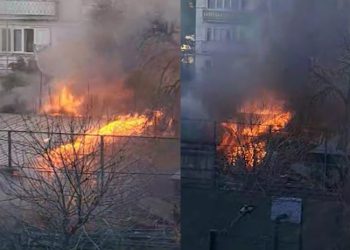 გლდანის მე-5 მიკრორაიონში ხანძარი ლოკალიზებულია