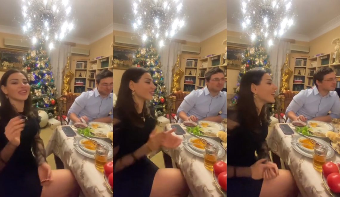 ოჯახთან და მეგობრებთან ერთად სუფრასთან ამღერებული თათა გიორგობიანი – ნახეთ ვიდეო, რომელმაც სოც. ქსელი მოიცვა