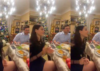ოჯახთან და მეგობრებთან ერთად სუფრასთან ამღერებული თათა გიორგობიანი – ნახეთ ვიდეო, რომელმაც სოც. ქსელი მოიცვა