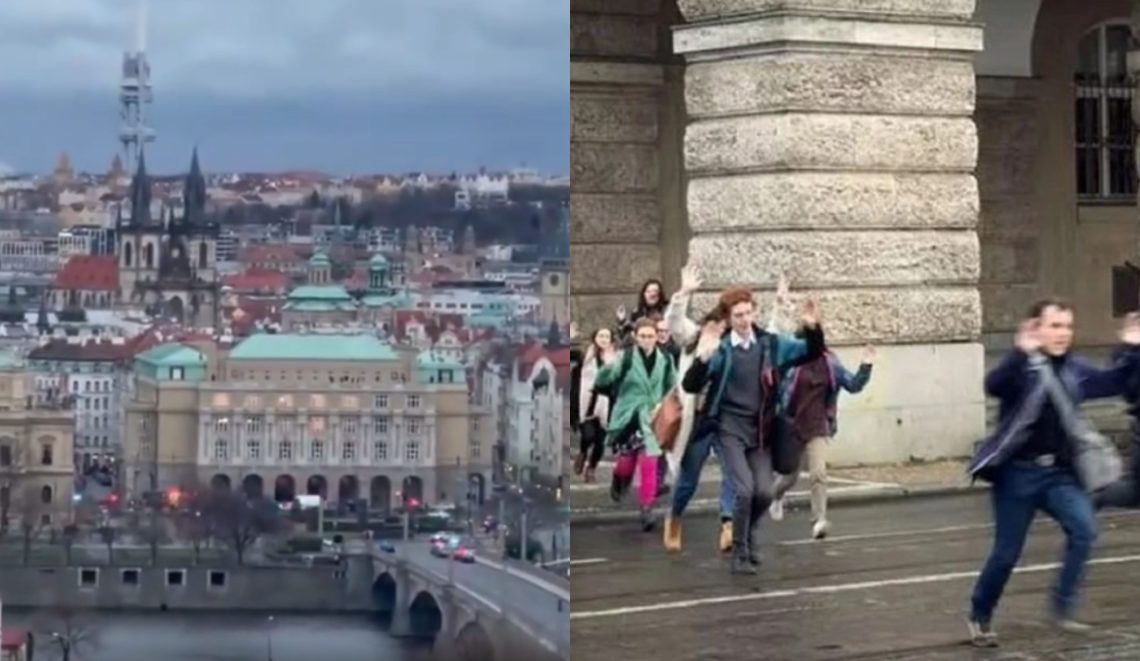 🎥 რა ხდებოდა პრაღაში უნივერსიტეტში შეიარაღებული თავდასხმის დროს – უმძიმესი კადრები ადგილიდან