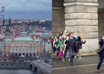 🎥 რა ხდებოდა პრაღაში უნივერსიტეტში შეიარაღებული თავდასხმის დროს – უმძიმესი კადრები ადგილიდან