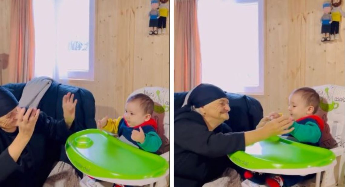 📷 ეს გულგრილს ვერ დაგტოვებთ – ბებია და შვილიშვილის უსაყვარლესი ვიდეო სოც. ქსელში ვრცელდება