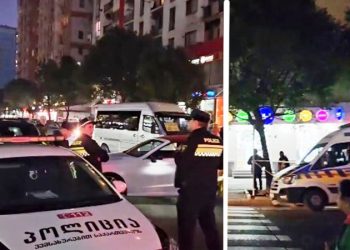 ბათუმში ერთმანეთს მსუბუქი და სასწრაფო დახმარების მანქანები შეეჯახა – არის დაშავებული