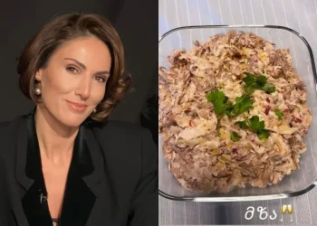 „ბევრი მთხოვს ხორცის სალათის რეცეპტს…“ – თიკა ფაცაცია თავის გამომწერებს ახალ რეცეპტს უზიარებს