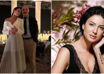 📷“ყველაზე ელეგანტური და დახვეწილი წყვილი” – სალომე ღვინიაშვილი წვეულებაზე მეუღლესთან ერთად მივიდა