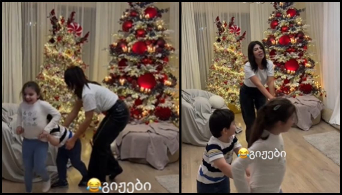 🎥 “მისაბაძი დედა ხარ” – ნახეთ როფორ ატარებს თამო ვაშალომიძე დროს შვილებთან ერთად