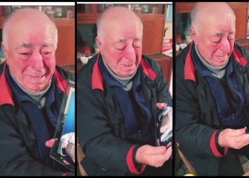 🎥 “საჩუქარმა ბაბუ აატირა” – ვიდეო, რომელსაც უემოციოდ ვერ უყურებთ