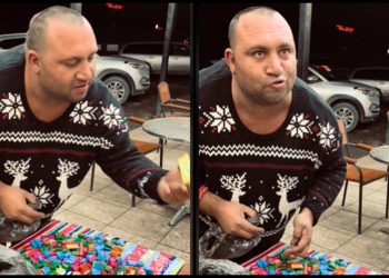 🎥 “ფული არ მაქვს და მაჩუქებ?” – უსაყვარლესი კაცი ბურბუშელებს უფასოდ არიგებს