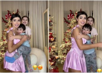 🎥„რა საყვარელი ოჯახი ხართ“ – შვილებთან ერთად აცეკვებული თამო ვაშალომიძე