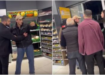 🎥”სუსში მყავს მთელი ოჯახი… იცი, ვინ ვარ?” – ახალგაზრდა მამაკაცი მაღაზიის კონსულტანტს დაუპირისპირდა