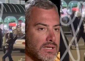 🎥ვრცელდება გიორგი ნაზღაიძეზე თავდასხმის კადრები