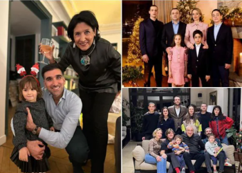 📷პრეზიდენტის, პრემიერისა და სხვა პოლიტიკოსების  საახალწლო, ოჯახური ფოტოები – ვინ როგორ შეხვდა 2024 წელს?
