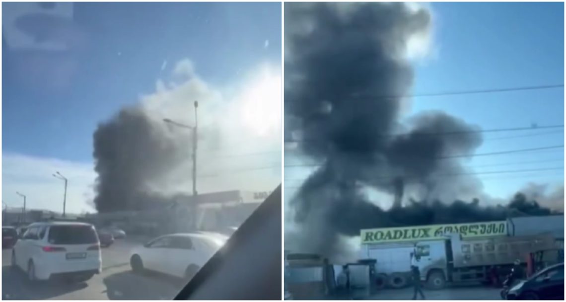 🎥 დიდი დიღმის გზაზე ხანძარია – ნახეთ რა ვითარებაა ადგილზე