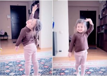 🎥„ალისკა დედის შესრულებას იმეორებს“ – ნახეთ უსაყვარლესი ვიდეო