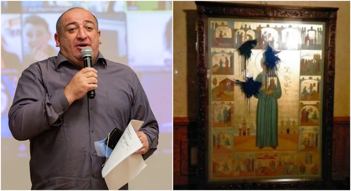 “ნახატებს საღებავი კი არ უნდა ასხან, რუსეთის მიერ წამებული სხვა ქართველების წმინდანად შერაცხვა უნდა მოითხოვონ” – რას წერს ლევან სებისკვერაძე