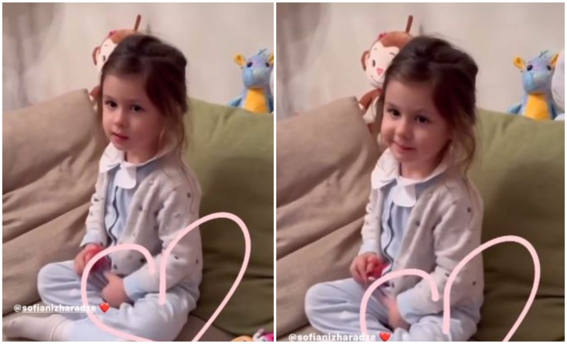 🎥 “მომწონს, კაი გოგოა” – ელის მარია ლელა წურწუმიაზე: ნახეთ უსაყვარლესი ვიდეო