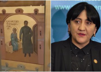 “ესაა წმინდა მატრონას ხატი და არა სტალინის… რუსეთის უამრავ ტაძარშია წმინდა ნინოს, დავით აღმაშენებლის, თამარ მეფის… ხატები” – რას წერს ირმა ინაშვილი