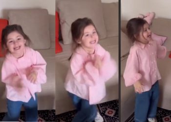 🎥 “დილიდან ასჯერ მოვისმინეთ” – ნოდიკო ტატიშვილის სიმღერაზე აცეკვებული უსაყვარლესი ელის მარია